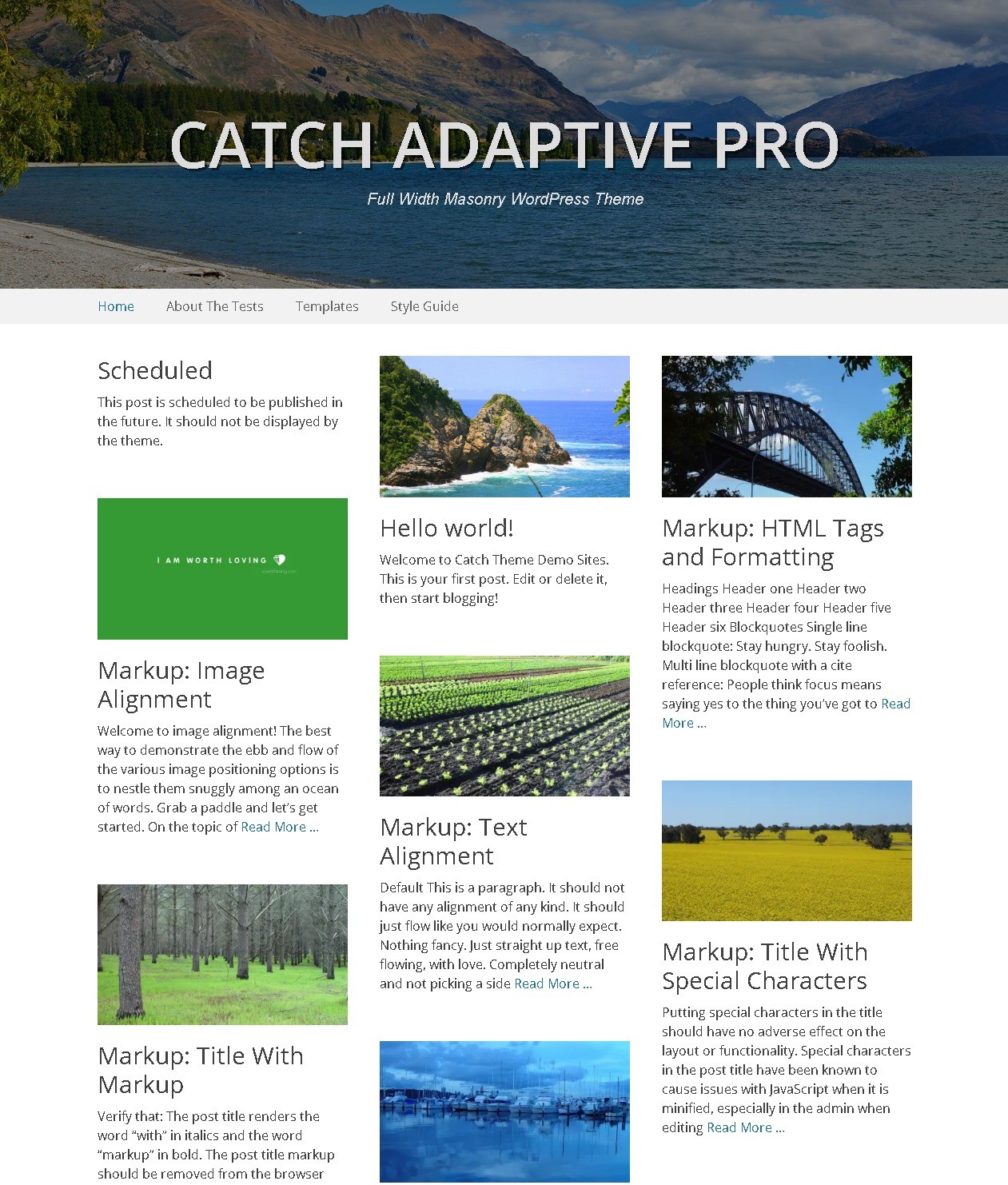 Catch Adaptive