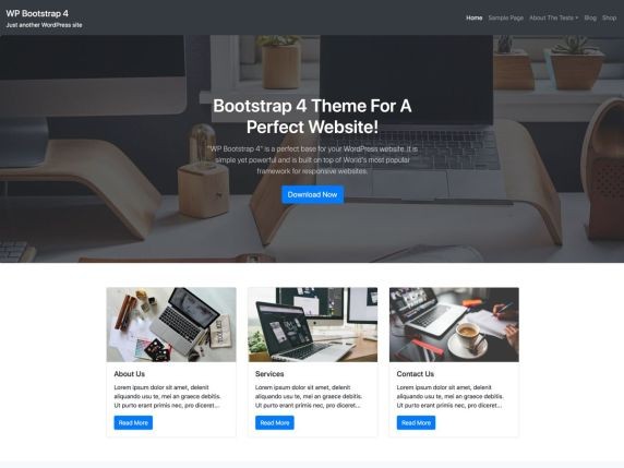 WP Bootstrap 4