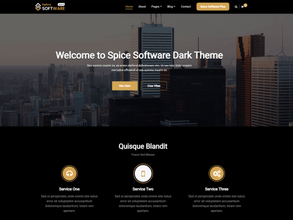 Spice Software Dark