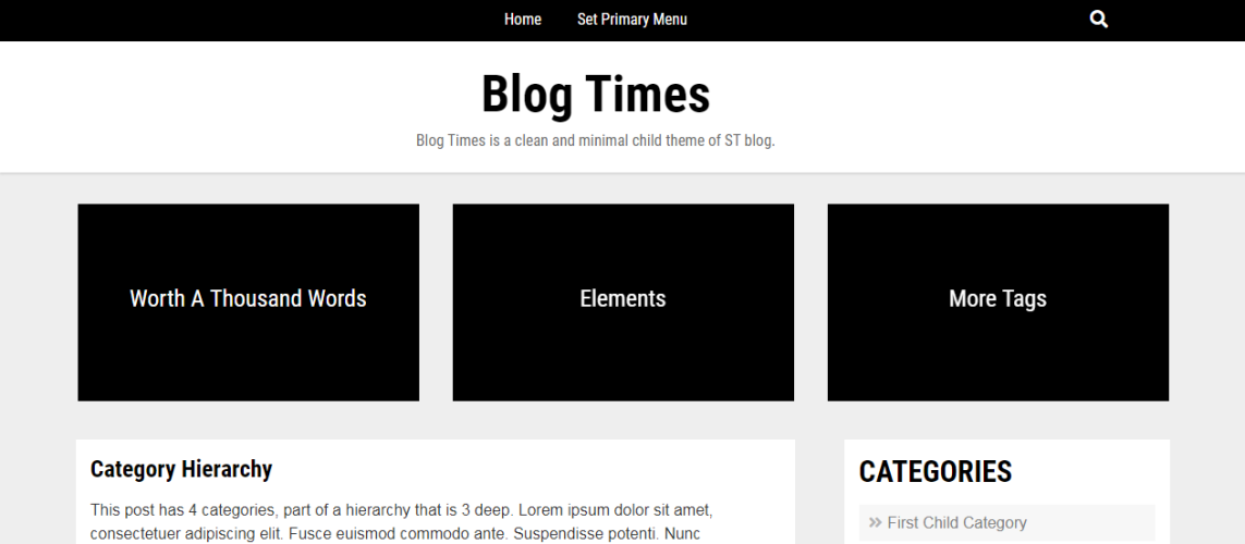 Blog Times