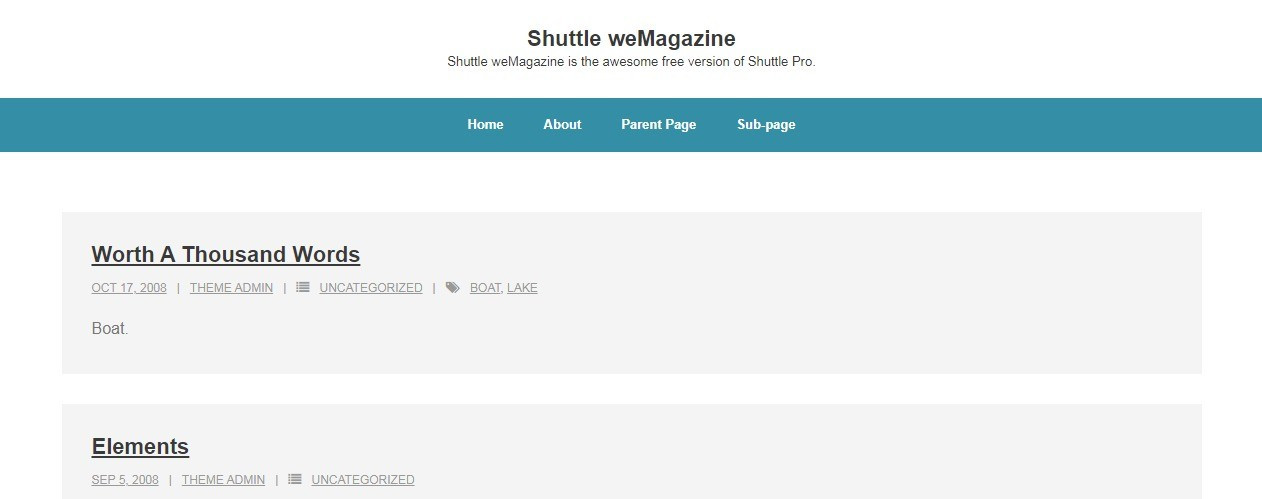 Shuttle weMagazine