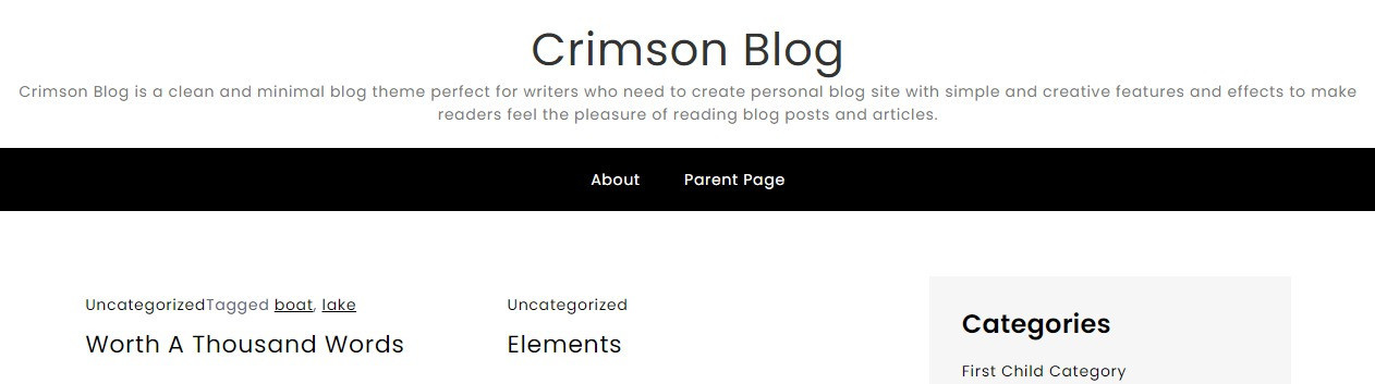 Crimson Blog