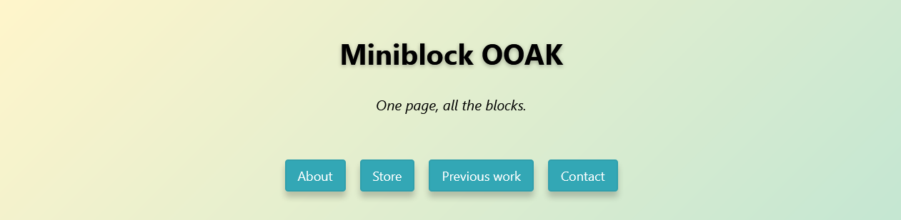 Miniblock OOAK