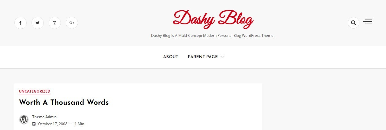 Dashy Blog