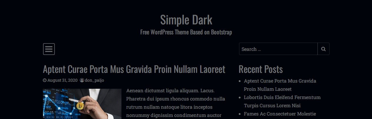 Simple Dark