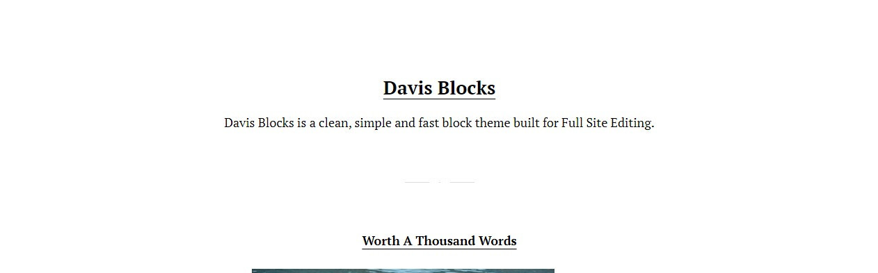 Davis Blocks