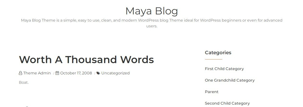 Maya Blog