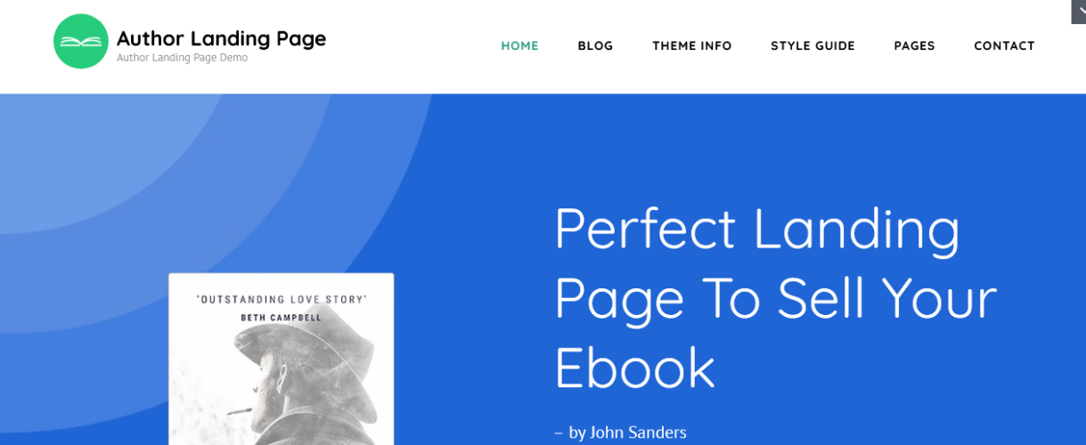 Author Landing Page