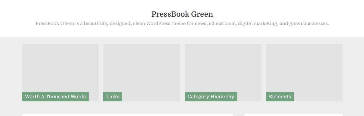 PressBook Green