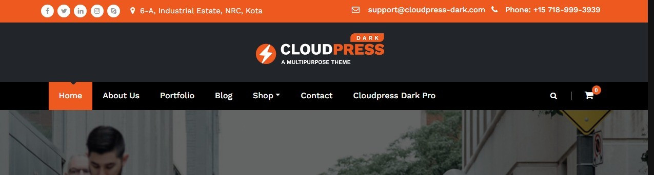 CloudPress Dark