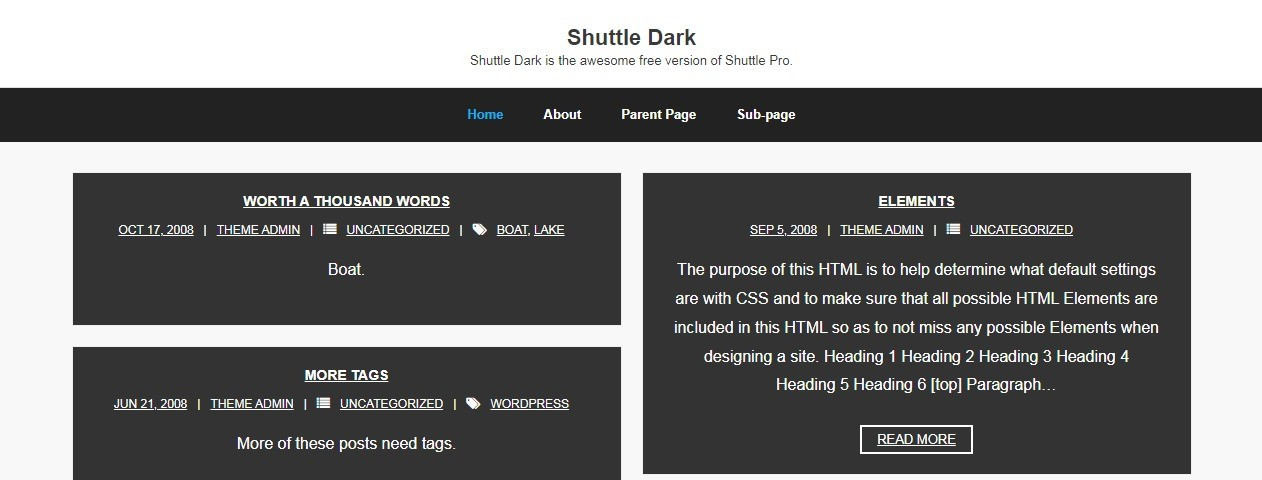 Shuttle Dark