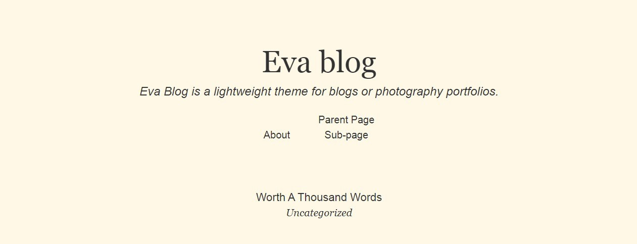 Eva blog