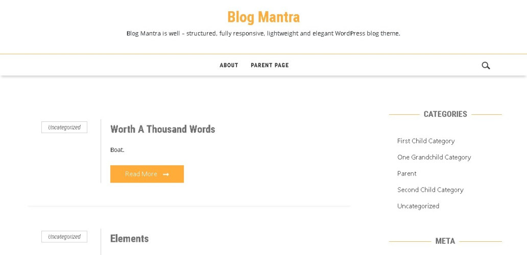 Blog Mantra